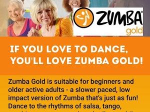Dancefit Zumba Gold is faster and sexier