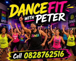 Zumba Go;ldfit with Peter Klipfel in Melkbosstrand